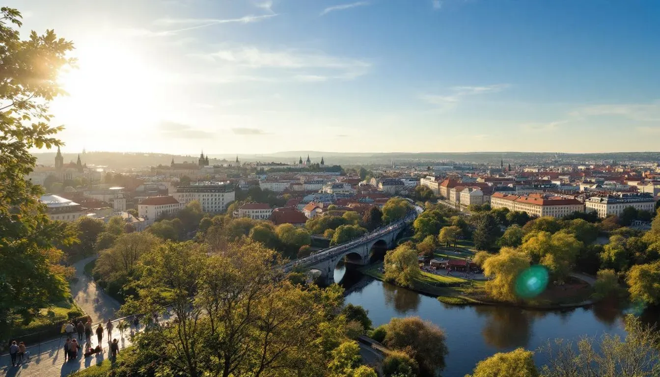 Letna Park - filming location in Czech Republic