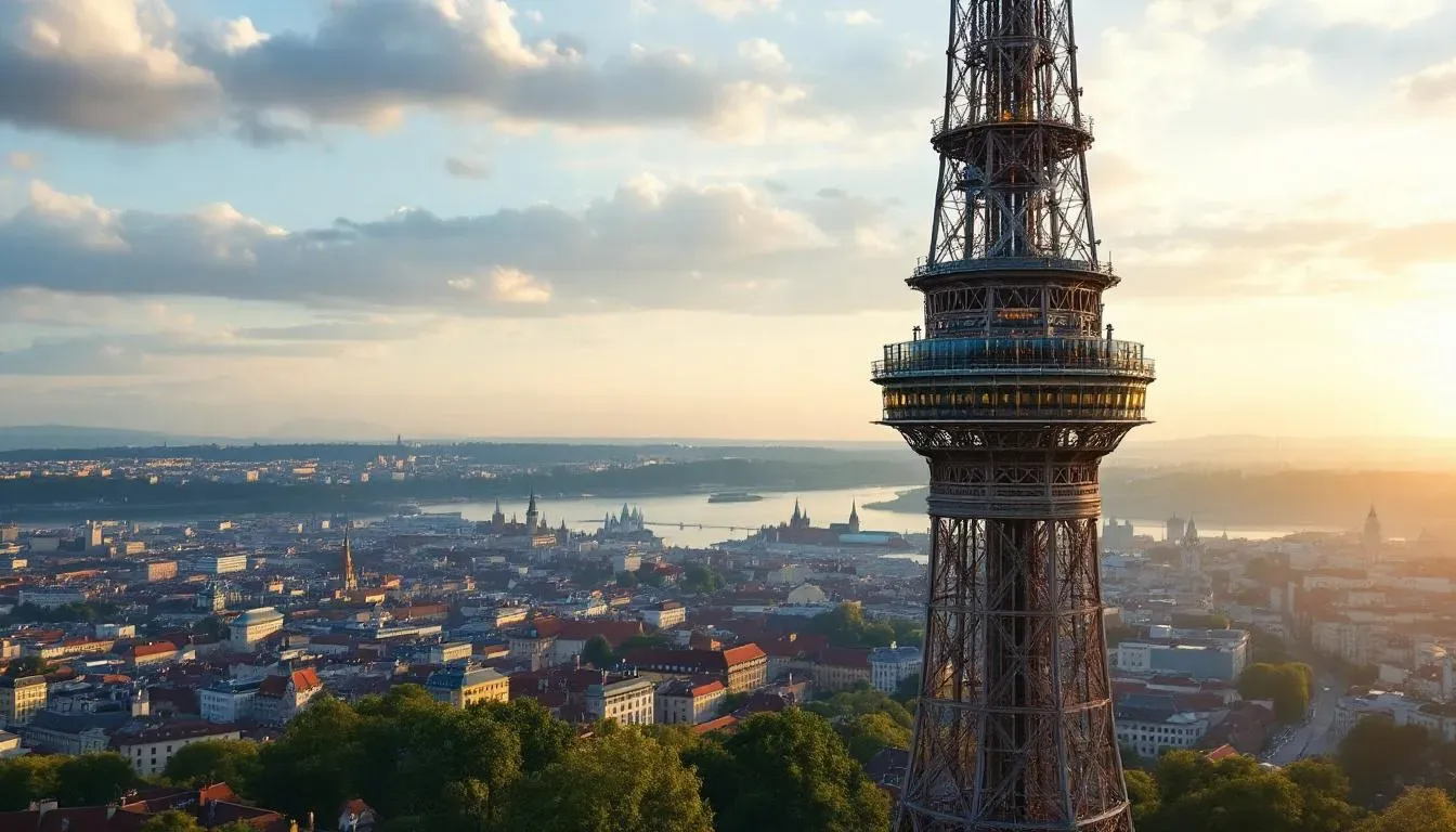 Petrin Tower - filming location in Czech Republic