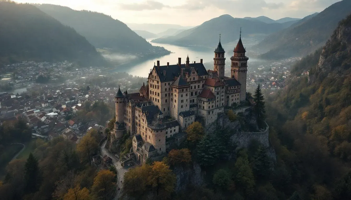 Loket Castle - filming location in Czech Republic