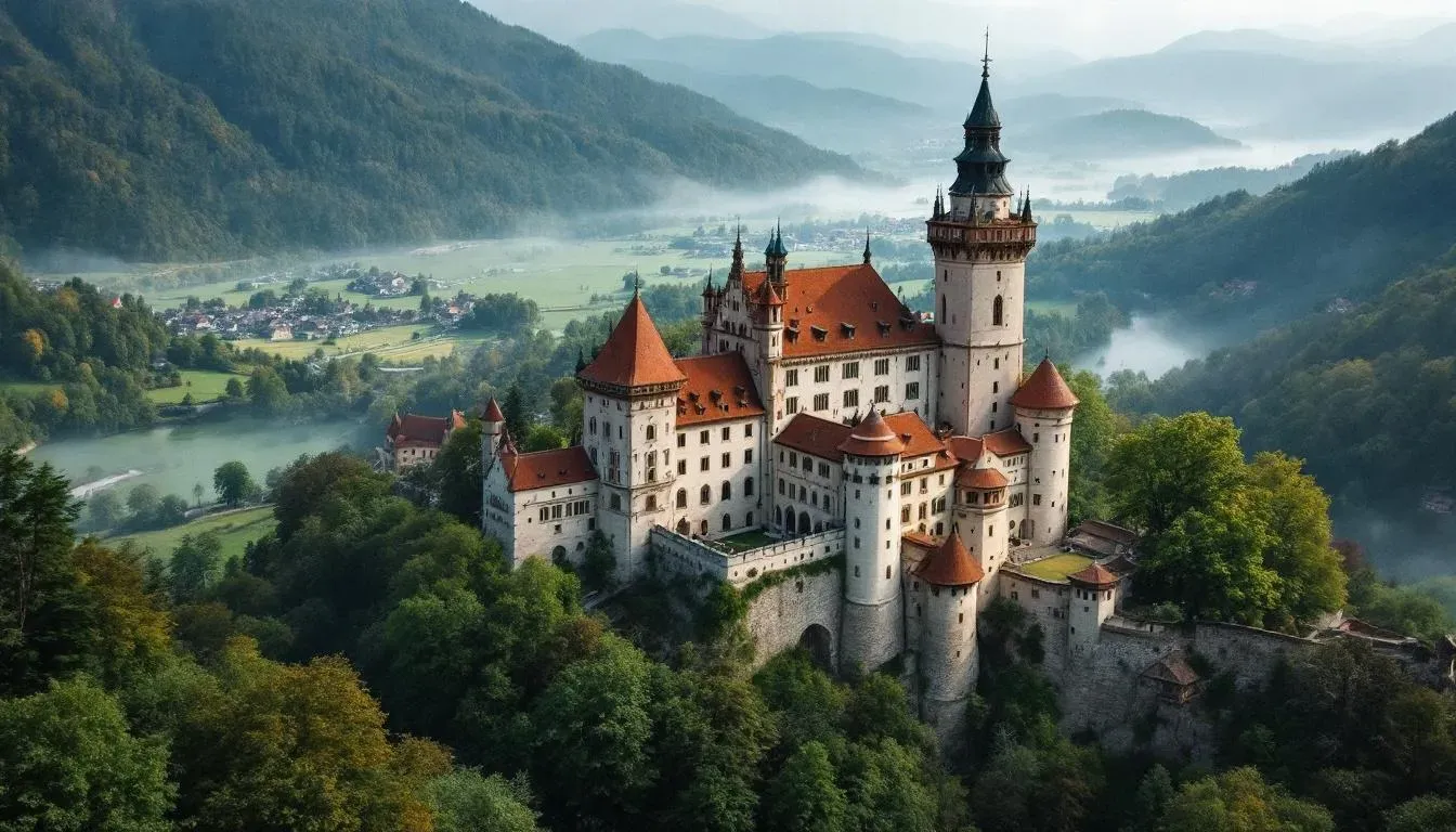 Karlstejn Castle - filming location in Czech Republic