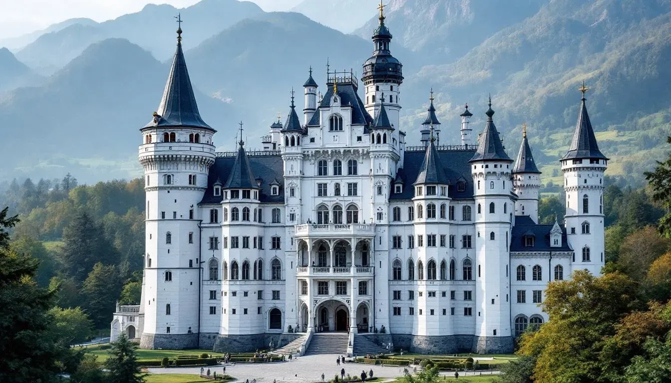 Hluboka Castle - filming location in Czech Republic
