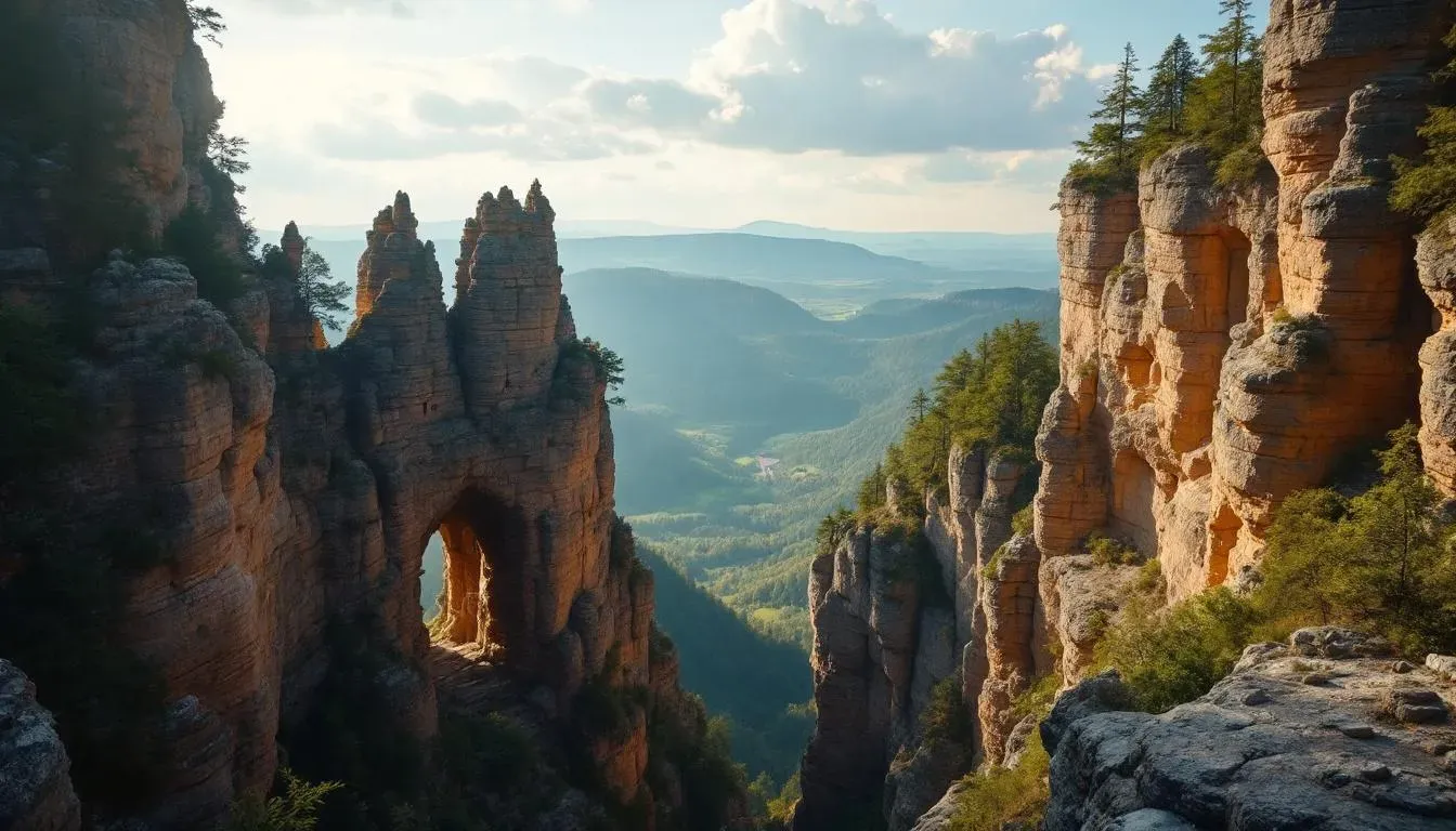 Bohemian Switzerland - filming location in Czech Republic