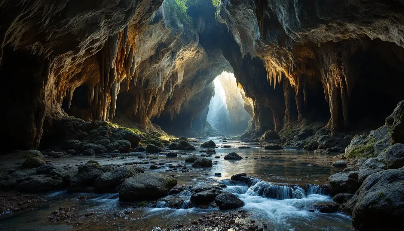 Moravian Karst - filming location in Czech Republic