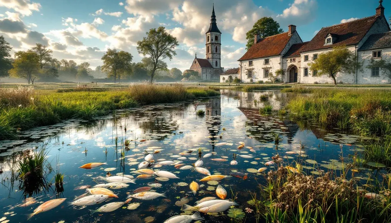 Trebon Fishponds - filming location in Czech Republic